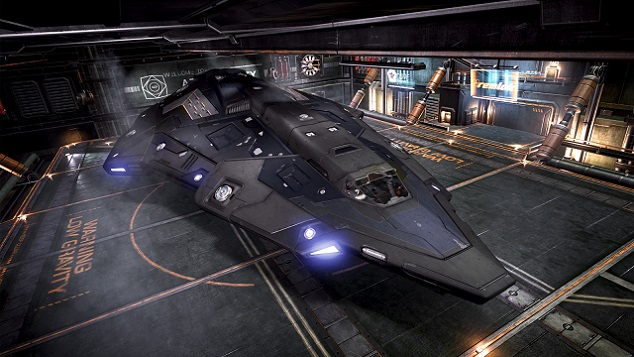 Image of the Python from Elite Dangerous